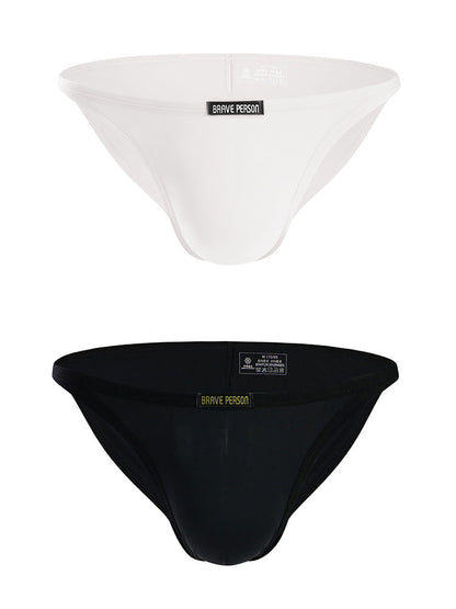 2 Pack U Convex Soft Low Waist Bikini Underwear