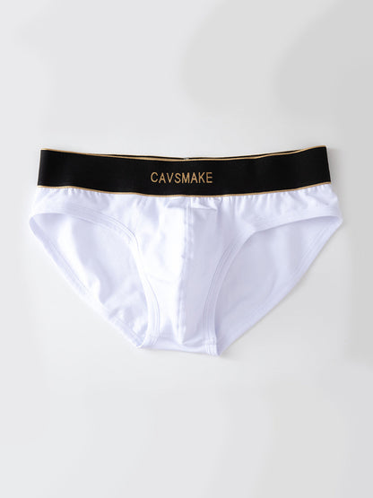 2 Pack Men's Cotton Sexy U-Convex Design Briefs & Trunks