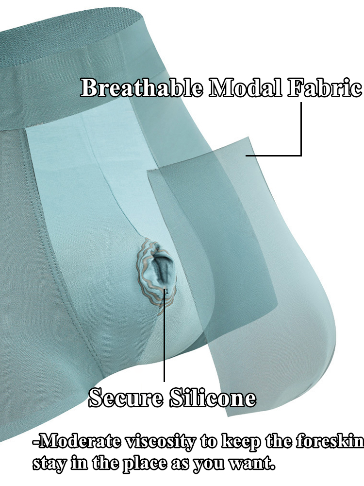 Men's Foreskin Overlength Correction Modal Trunks