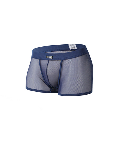Men's Sexy Transparent Mesh Trunks
