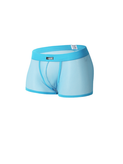 Men's Sexy Transparent Mesh Trunks