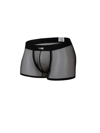 Men's Sexy Transparent Mesh Trunks