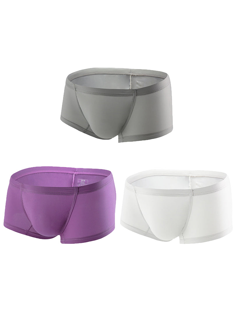 3 Pack Soft Thin Support Pouch Underwear