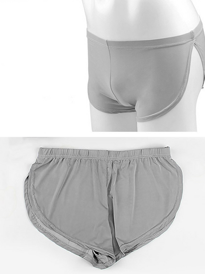 4 Pack Men's Sexy High Vent Boxer Shorts