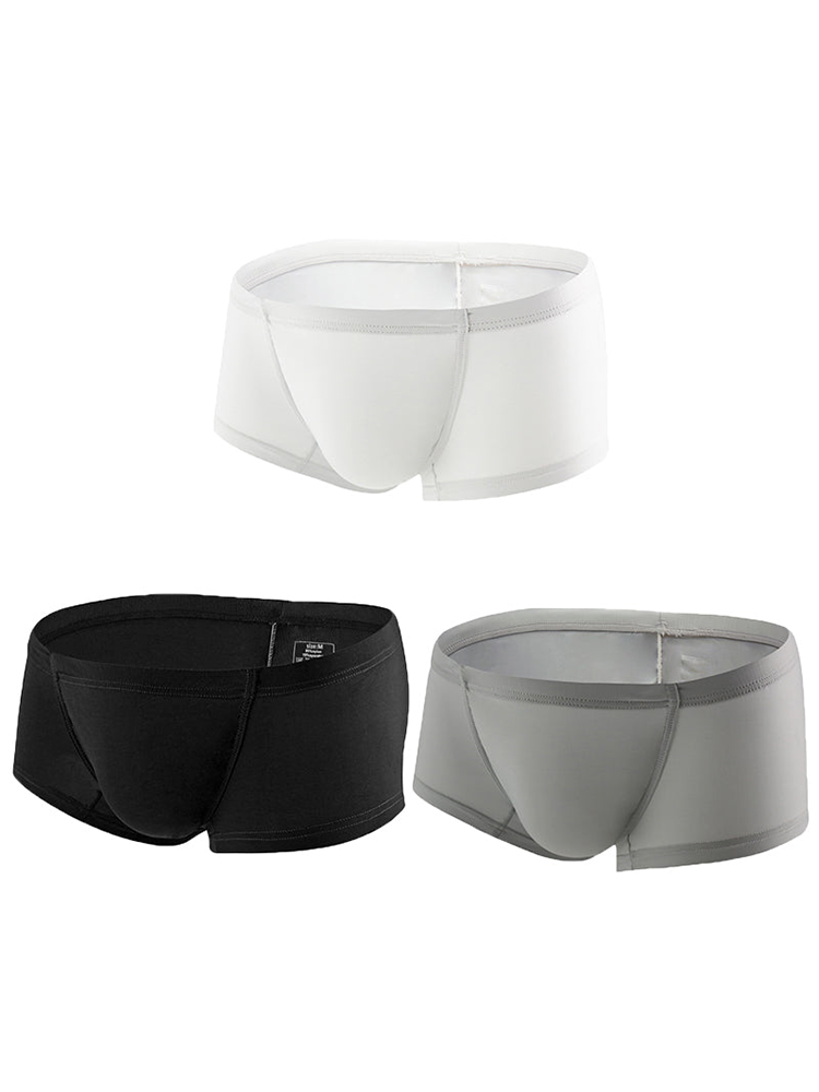 3 Pack Soft Thin Support Pouch Underwear