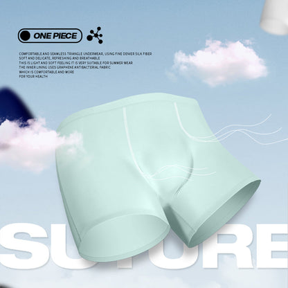 3 Pack Cool Trackless Thin Pouch Men's Trunks