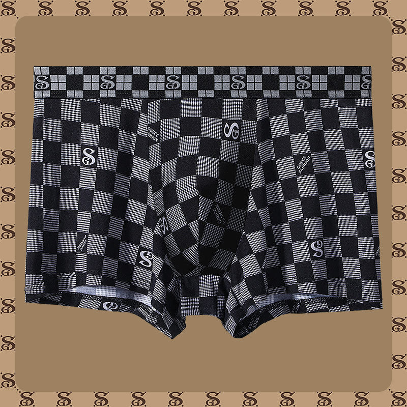 [Best Gift For Him] Men's Printed Plaid Underpants