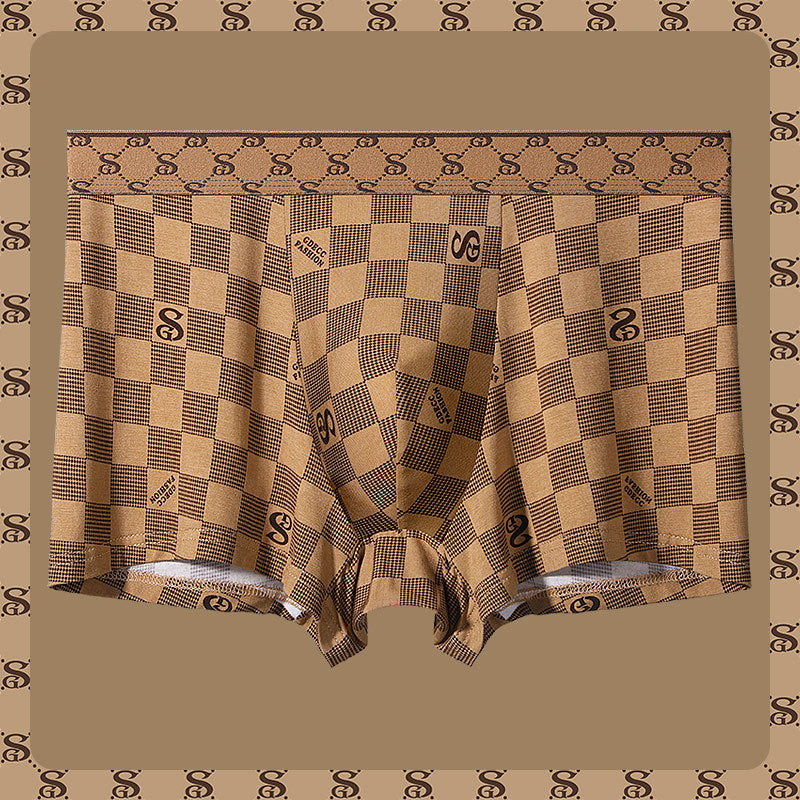 [Best Gift For Him] Men's Printed Plaid Underpants