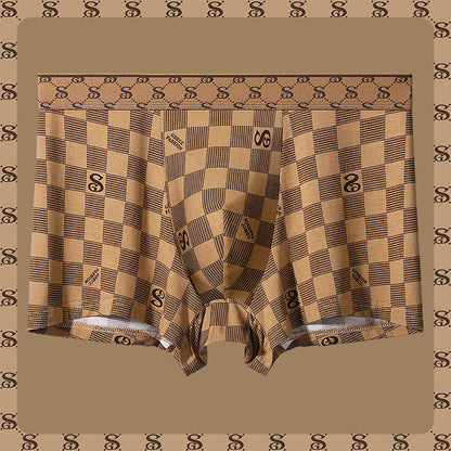 [Best Gift For Him] Men's Printed Plaid Underpants
