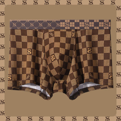 [Best Gift For Him] Men's Printed Plaid Underpants