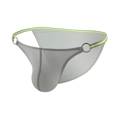 Men's Low Rise Breathable Briefs with Iron Ring